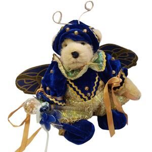 Limited Edition Vintage Muffy VanderBear Butterfly Bear 1991 w Stand